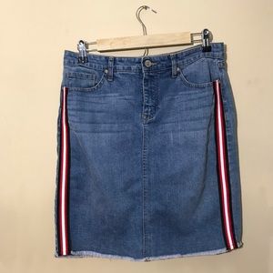 Nine West denim skirt (8)